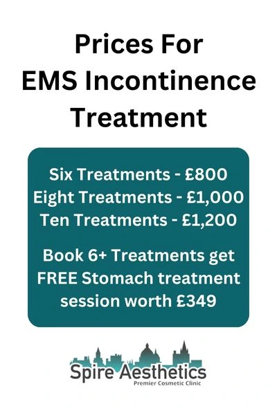 EMS Incontinence Treatment Prices Murrayfield