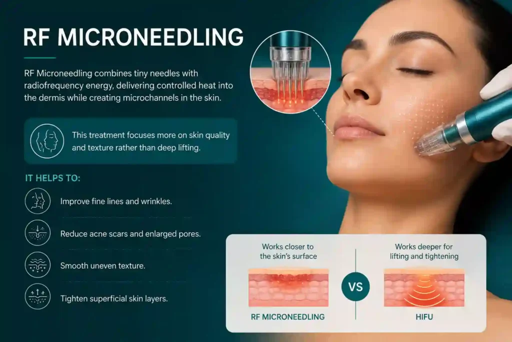 What Does RF Microneedling Do That HIFU Alone Cannot Murrayfield